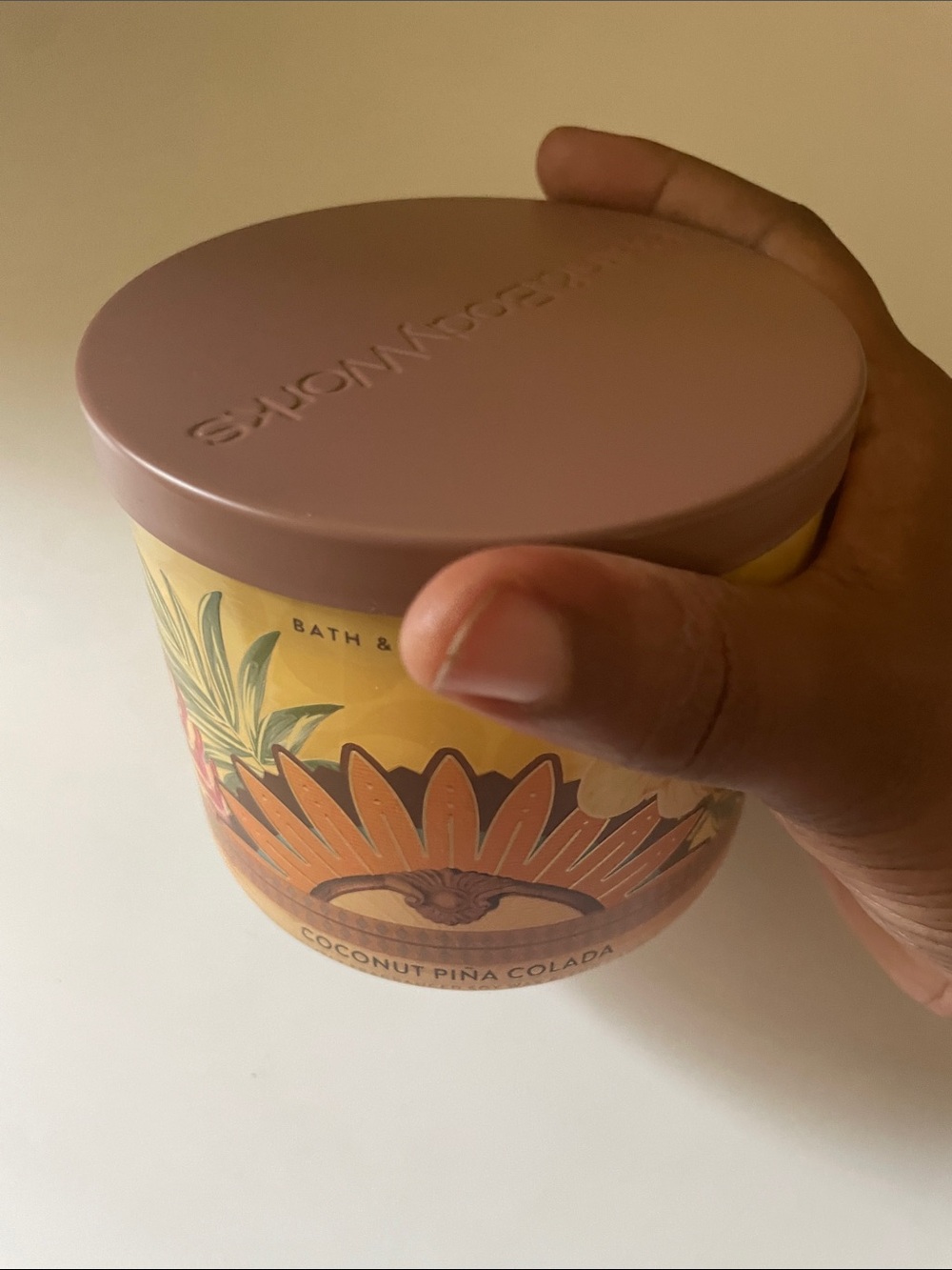 Coconut Piña Colada Whipped Body Butter - Pink Lid